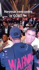 Quand Ronaldo rencontre Neymar... Bonne ambiance