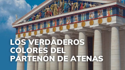 Los verdaderos colores del Partenón de Atenas