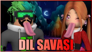 DİL SAVAŞLARI | ROBLOX TONGUE BATTLES | HAN KANAL KÜBRA NİSA