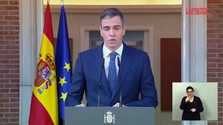 Sanchez: «Oggi la Spagna riconosce la Palestina, è una decisione storica»