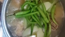 Tinolang Manok with  chayote, pepper