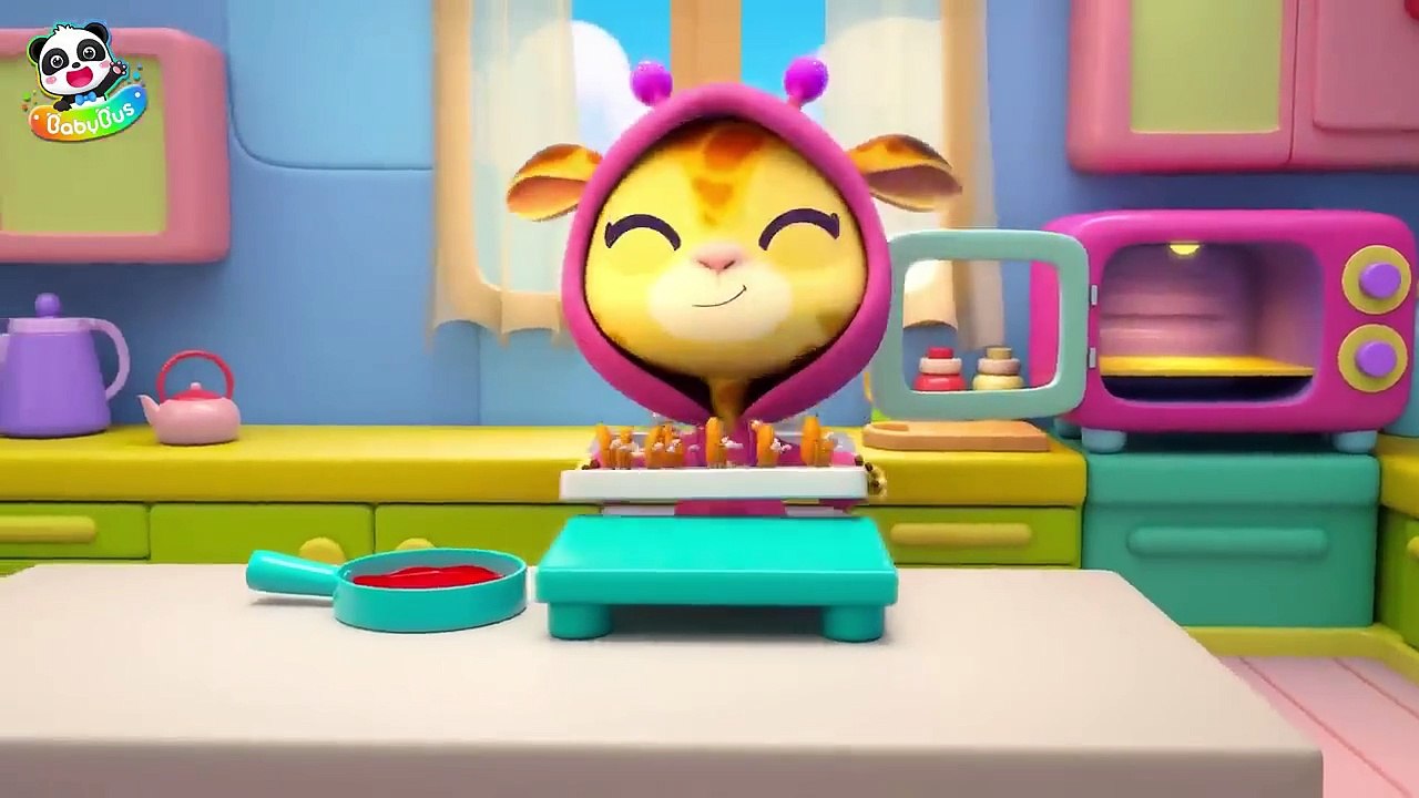 Learn Colors with Ten Donuts _ Colors Song _ Nursery Rhymes & Kids Songs _ BabyBus