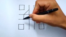 ❇️ easy 6x6 చుక్కల ముగ్గు ❇️ _ 6x6 dots rangoli easy to learn & draw _ dots drawing step by step