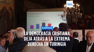 Gana la democracia cristiana en Turingia y deja en tercer lugar a la ultraderecha