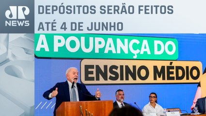 Terceira parcela do Pé-de-Meia começa a ser paga nesta segunda (27)