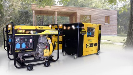 JUAL GENSET TAHAN LAMA TIDAK BISING - IWATA PWM SERIES