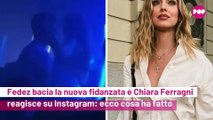 Fedez bacia la nuova fidanzata e Chiara Ferragni reagisce su Instagram: ecco cosa ha fatto
