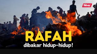 Rafah dibakar hidup-hidup