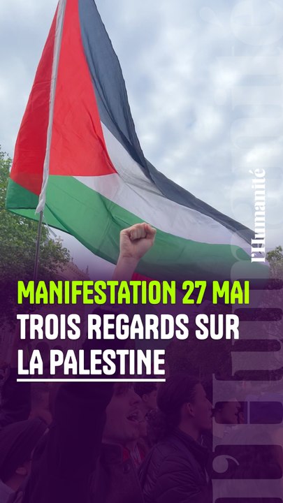 Manifestation en soutien à la Palestine du 27 mai : la stupeur après l’attaque du camps de réfugiés à Rafah