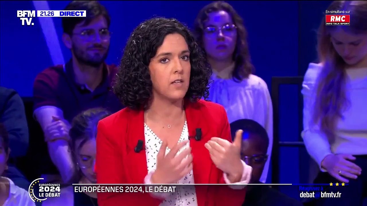"Lâchez-moi les baskets !" : Raphaël Glucksmann s'agace des attaques de Manon Aubry sur BFMTV