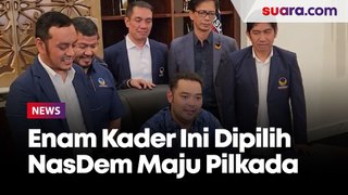 Terima Surat Rekomendasi, Enam Kader Ini Dipilih NasDem Maju Pilkada Banda Aceh Hingga Papua Barat