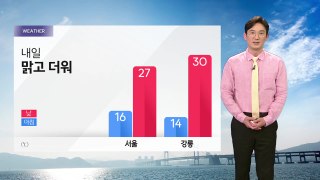 [날씨] 오늘 밤 선선...내일 맑고 더워 / YTN