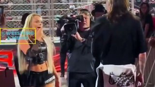 Liv Morgan & Dominik mysterio after WWE RAW went off air