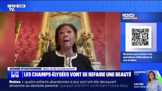 Projet d'aménagement des Champs-Elysées:  Jeanne d'Hauteserre, maire du 8ème arrondissement de Paris, ne veut pas que la place de la Concorde devienne un 