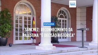 Sánchez sobre reconhecimento da Palestina: 