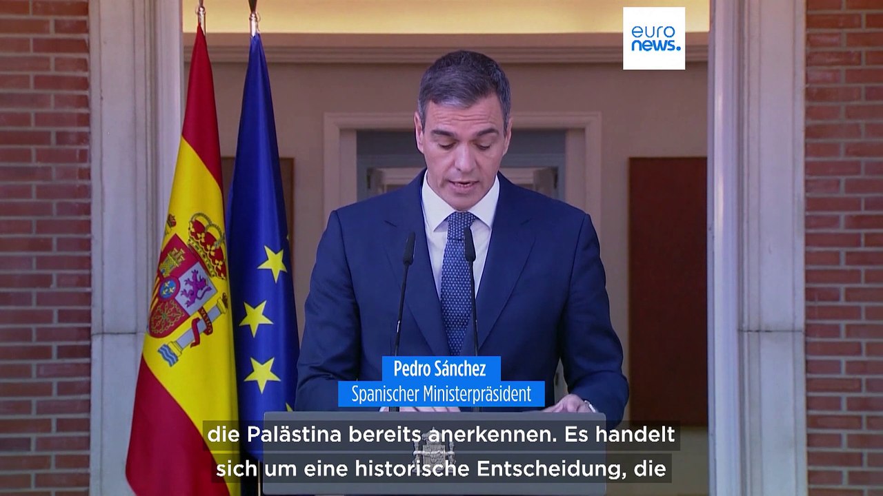 Spanien will palästinensischen Staat anerkennen