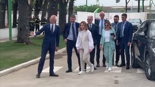 Meloni a Caivano per inaugurazione centro sportivo