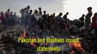 Pakistan and Maldives issued statements Monday condemning in the “strongest terms” Israel’s bombardment of the city of Rafah in the southern Gaza Strip.