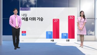 [날씨] 내일 여름 더위 기승...큰 일교차 주의 / YTN