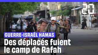 Guerre Israël-Hamas : Des déplacés de Rafah fuient le camp après une frappe meurtrière