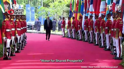 Momen Penutupan Acara World Water Forum Ke-10 di Bali