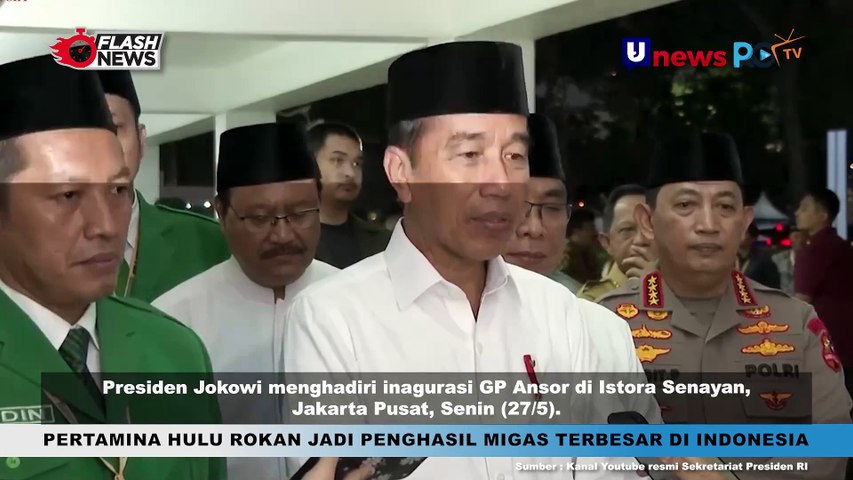 Jokowi Hadiri Inagurasi Menuju Ansor Masa Depan