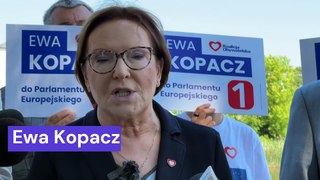 Ewa Kopacz w Koninie