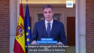 La Spagna riconosce formalmente la Palestina: Sanchez, non adottiamo questa decisione contro nessuno