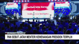 PAN Respons Sindiran Megawati soal Rebutan Kursi Menteri: Kewenangan Presiden Terpilih