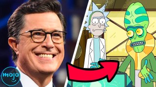 Top 30 Celeb Cameos On Rick And Morty