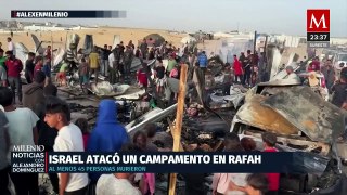 45 personas mueren en ataque a campo de refugiados en Rafah