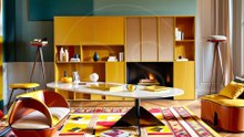 Laura Gonzalez's Eclectic Color-Blocking Artistic