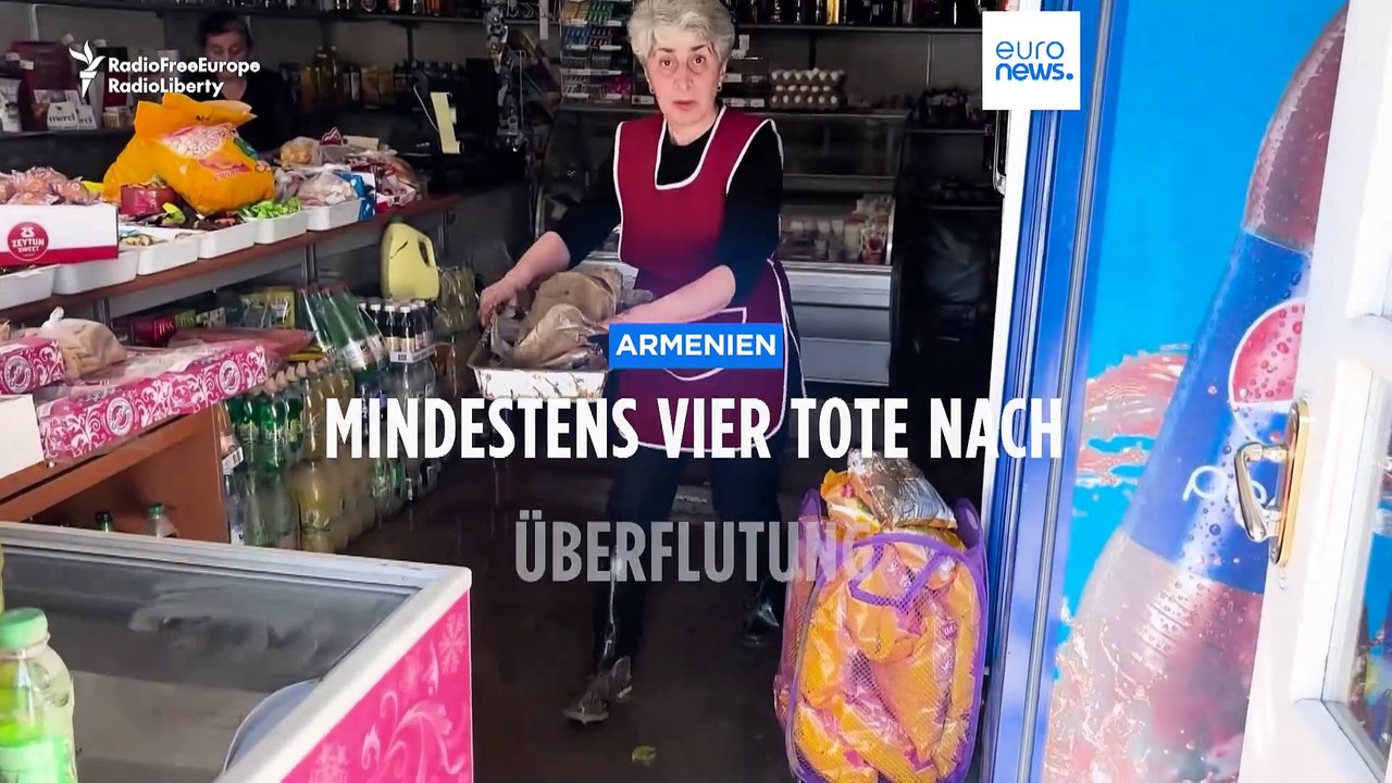 Mindestens 4 Tote nach Überschwemmung im Norden Armeniens