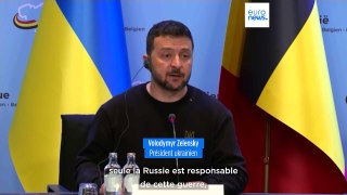 Zelensky à Bruxelles pour des accords de sécurité avec des alliés occidentaux