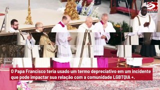 Papa Francisco usa termo ofensivo para se referir a homossexuais durante Conferência Episcopal