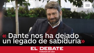 Alejandro Rodríguez de la Peña: «Dante tiene mucho que decirnos por qué el proyecto europeo está en crisis»