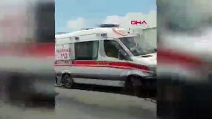 TEM'de 10 araç birbirine girdi! Yaralılar var