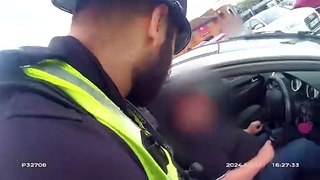 “I didn’t try to run you over” – police footage of drink drive arrest