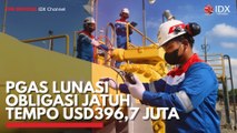 PGAS Lunasi Obligasi Jatuh Tempo USD396,7 Juta