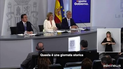 Spagna riconosce formalmente Stato palestinese: "Giornata storica"