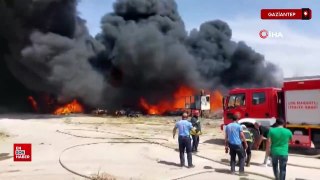 Gaziantep’te korkutan yangın kontrol altına alındı