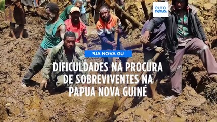 ONU teme novo deslizamento de terras na Papua Nova Guiné