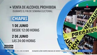 Elecciones 2024: Anuncian Ley Seca en estos estados del país