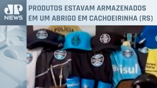 Polícia apreende doações furtadas na loja do Grêmio