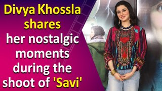 Exclusive Interview with Actress-filmmaker Divya Khossla on her film 'Savi'