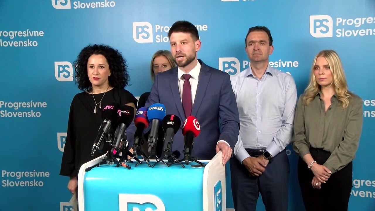 ZÁZNAM: TK hnutia Progresívne Slovensko - Médiá