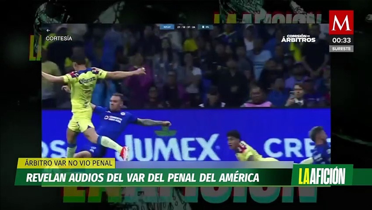 Audios del VAR revelan por qué el 'Gato' Ortiz marcó penal para América en final ante Cruz Azul