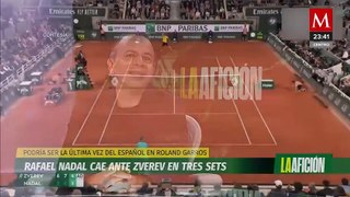 Rafa Nadal se estrella ante Zverev en su posible despedida de Roland Garros