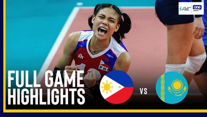 AVC Game Highlights: Dream Alas Pilipinas run ends in semis vs. Kazakhstan