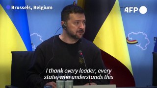 Peace summit can 'force' Russia to make peace, says Zelensky
